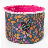 Canvas Planter Cover - Rooting For You LGE by Natural Life