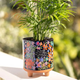 Artisan Planter - Every Flower - Navy by Natural Life