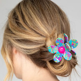Flora Daisy Claw Clip - Neon by Natural Life