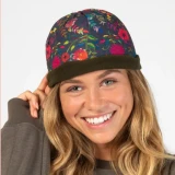 Fleece Boho Bandeau Navy Wildflower by Natural Life