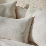 Sova King Pillowcase Pair Savanna Pinstripe by Weave