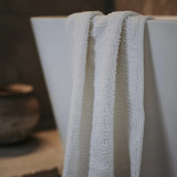 Lisbon Double Bathmat - White