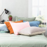 Essentials Vintage Stone Washed Reversible Duvet Cover Set or Euro P/C by Renee Taylor