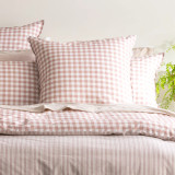 Alison Yarn Dyed Cotton Reversible Duvet Cover or Euro P/C by Renee Taylor