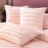 Classic Cotton Vintage washed Tufted Duvet Cover Set or Euro P/C by Renee Taylor