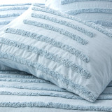 Classic Cotton Vintage washed Tufted Duvet Cover Set or Euro P/C by Renee Taylor
