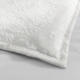Chloe Jersey Jacquard Ivory Duvet Cover Set or Euro P/C by Renee Taylor