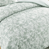 Indiana Jacquard Fern Duvet Cover Set or Euro P/C by Renee Taylor