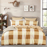300 TC Cotton Reversible Berlin Checks Duvet Cover Set or Euro P/C by Renee Taylor