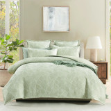 Woods Jacquard Sage Duvet Cover Set or Euro P/C by Renee Taylor