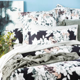 300 TC Cotton Reversible Ivy Duvet Cover Set or Euro P/C by Renee Taylor