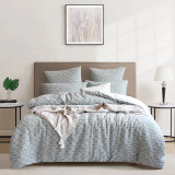 Luna Jacquard Yarn Dye Duvet Cover or Euro P/C by Renee Taylor