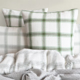 Elliot Yarn Dye Waffle Duvet Cover or Euro P/C by Renee Taylor