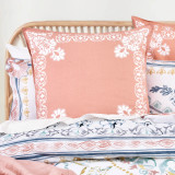 300 TC Cotton Reversible Kalina Duvet Cover Set or Euro P/C by Renee Taylor