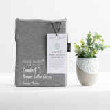 Charcoal Euro Pillowcase