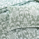 Tahlia Jacquard Jade Coverlet Set or Euro P/C by Renee Taylor