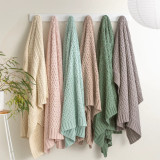 Lenni 100% Cotton Knitted Throw by Renee Taylor - 130 x 170cm