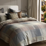 Close up of Homestead Duvet Cover Set by MM Linen