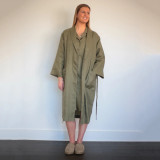 Linen Ivy Bath Robe by MM Linen