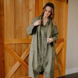Linen Ivy Bath Robe by MM Linen