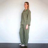 Willow Ivy Waffle Pants by MM Linen