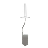Flex Toilet Brush Grey by Joseph Joseph