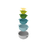 6 Piece Food Preparation Bowl Set Opal by Joseph Joseph