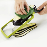 Multi-Grip Mandoline Green by Joseph Joseph