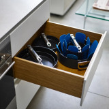 Space 3 Piece Non-Stick Induction Saucepan Set by Joseph Joseph