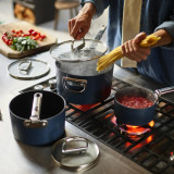 Space 3 Piece Non-Stick Induction Saucepan Set by Joseph Joseph