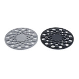 Spot-On Set Of 2 Round Silicone Trivets Grey by Joseph Joseph
