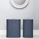 Tota 90L Laundry Separation Basket - Black