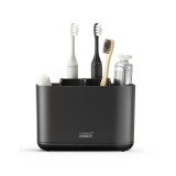 Easystore Large Toothbrush Caddy - Black