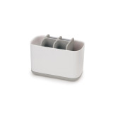 Easystore Large Toothbrush Caddy - Grey