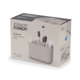Easystore Large Toothbrush Caddy - Ecru