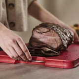 Cut & Carve Plus Chopping Board - Red Large
