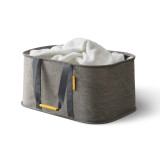 Hold-All Collapsible Laundry Basket - Grey