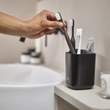 Easystore Toothbrush Caddy  - Black