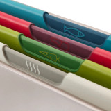 Folio Icon 4-Piece Chopping Board Set Multi Colour