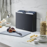 Folio 4-Piece Chopping Board Set Graphite