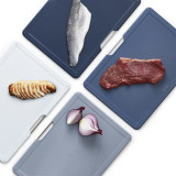 Folio 4-Piece Chopping Board Set Graphite