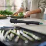 Lockable Tongs with Integrated Tool Rest by Joseph Joseph