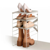 Level Plus Adjustable Shoe Rack Single by Joseph Joseph