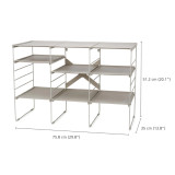 Level Plus Adjustable Shoe Rack Triple by Joseph Joseph