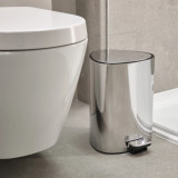 Luxe 5L Pedal Bin Stainless Steel by Joseph Joseph