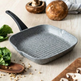 Dura Induction Grill Pan 28cm by Flonal Cookware