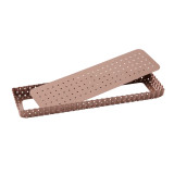 Rose Gold Perforated Rectangle Tart Pan by Wiltshire