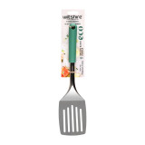 Eco Slotted Stainless Steel Turner - Pineby Wiltshire