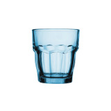 Rock Bar DOF Tumbler Glass Blue 270ml (6 Pk) by Bormioli Rocco