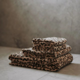 Leopard Jacquard Towels by Baksana